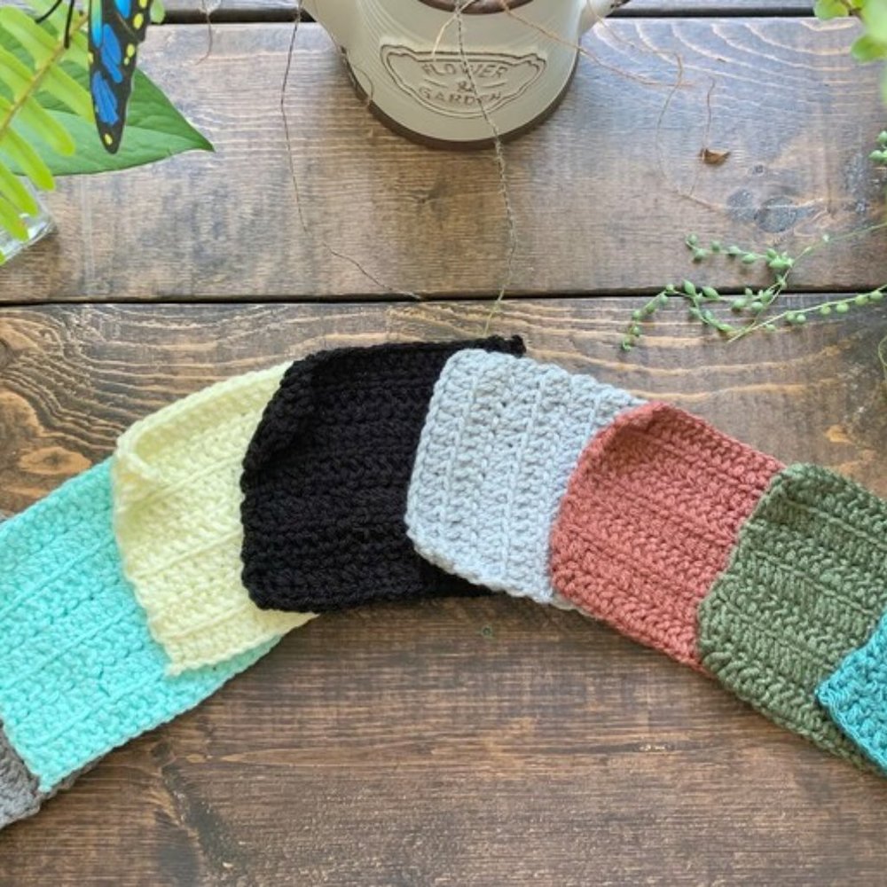 Mix and Match Handmade Crochet Squares, Any Colors Preferred, Great Many Things!